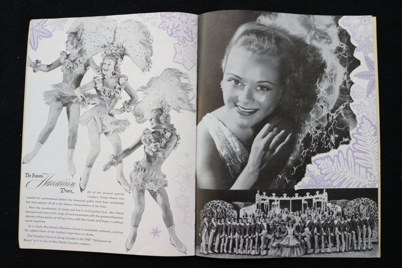 1942-1948 SONJA HEINE HOLLYWOOD ICE REVUE PROGRAMS - LOT OF 4 - K 2249