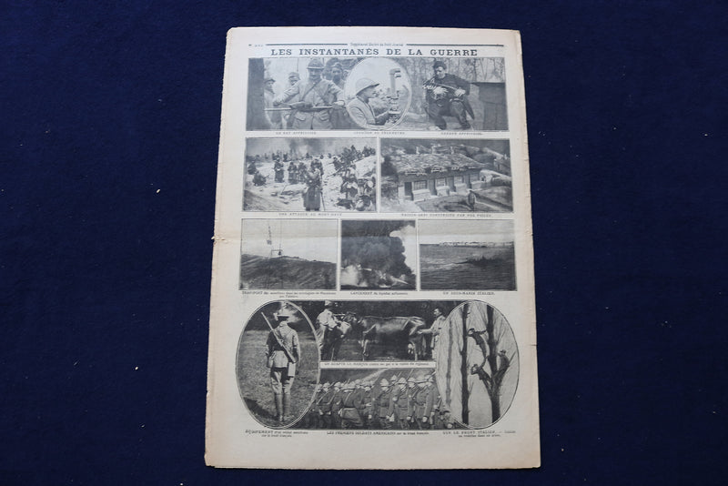 1917 JULY 22 LE PETIT JOURNAL SUPPLEMENT ILLUSTRE MAGAZINE - GEN. SCOTT- NP 8813