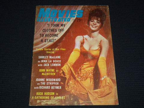 1963 SEPTEMBER MOVIES ILLUSTRATED MAGAZINE - NATALIE WOOD COVER - E 14590