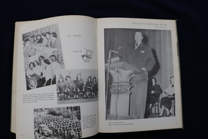 1951 DAEDALIAN TEXAS STATE COLLEGE FOR WOMEN YEARBOOK - DENTON, TX - YB 3440