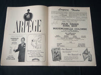1950-1956 PLAYBILL PROGRAMS LOT OF 9 - ETHEL MERMAN - REX HARRISON - J 3892