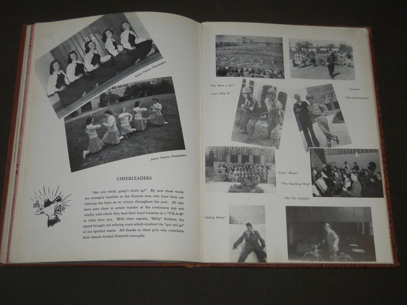 1944 THE CADET VALLEY STREAM CENTRAL HIGH SCHOOL YEARBOOK - NEW YORK - YB 1058