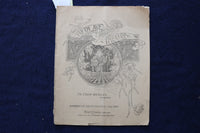 1896-1898 FIFTH AVE THEATRE PROGRAMS - LOT OF 2 - K 1675