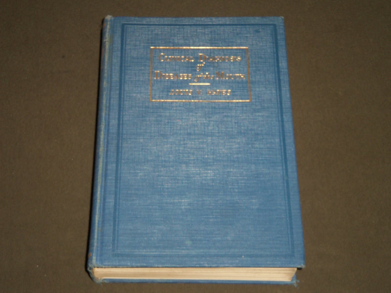 1936 CLINICAL DIAGNOSIS OF DISEASES OF THE MOUTH BY LOUIS V. HAYES - KD 3996