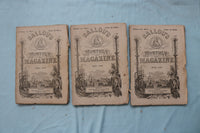 1880 BALLOU'S MONTHLY MAGAZINE - COMPLETE YEAR - LOT OF 12 - O 3975