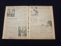 1969 MARCH 26 BOSTON RECORD AMERICAN NEWSPAPER- PUSH SARGENT TAX PROGRAM-NP 6341