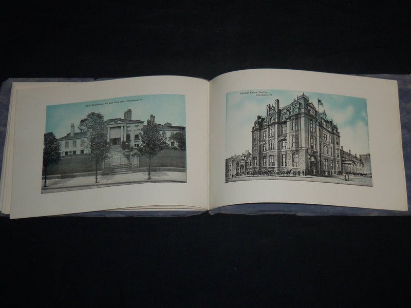 1920'S SEEING CINCINNATI BY THE PHOTOGRAPH ROUTE VIEW BOOK - J 8624