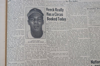 1959 JUNE 28 N.Y. SUNDAY NEWS NEWSPAPER - INGEMAR JOHANSSON CHAMP - NP 9226