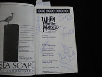 1989 WHEN WE ARE MARRIED PROGRAM - 16 SIGNATURES - J 8287
