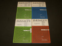 1961-1968 DAEDALUS QUARTERLY MAGAZINE LOT OF 10 ISSUES - WR 61