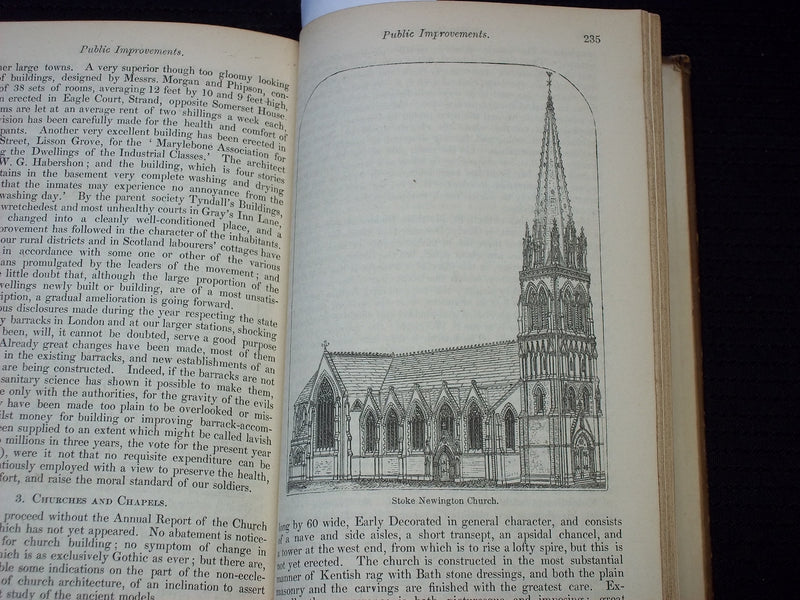 1859 THE BRITISH ALMANAC AND COMPANION VOLUME - LONDON - KD 7592