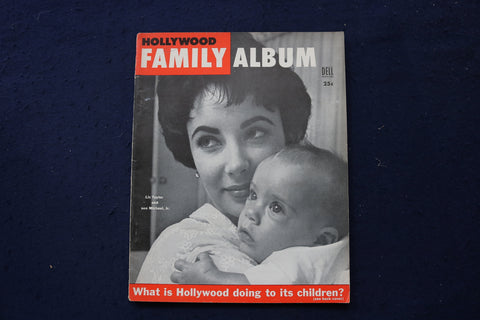 1954 FEB-APR HOLLYWOOD FAMILY ALBUM MAGAZINE - ELIZABETH TAYLOR COVER - E 19127