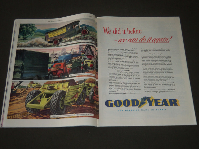 1951 DEC 15 THE SATURDAY EVENING POST MAGAZINE - ILLUSTRATED COVER - SP 1895