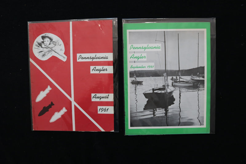 1961 PENNSYLVANIA ANGLER MAGAZINE - LOT OF 10 - O 3749