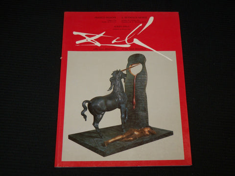 1987 DALI NELLA TERZA DIMENSIONE SOFTCOVER BOOK - NICE PHOTOS - R 725U