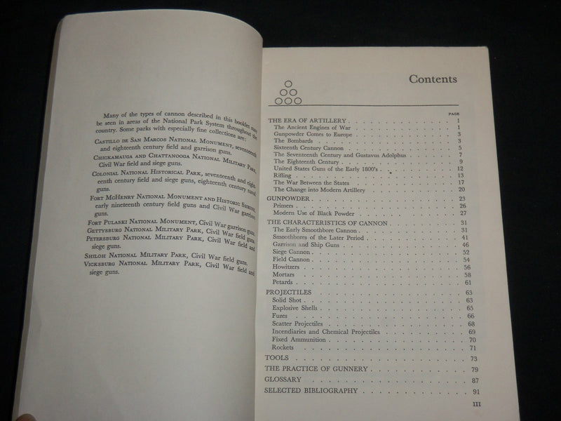 1949 ARTILLERY THROUGH THE AGES SOFTCOVER BOOK BY ALBERT MANUCY - KD 6750
