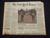 1998 JUNE 14 NEW YORK TIMES NEWSPAPER - STARR IS REPORTERS' SOURCE - NP 7131