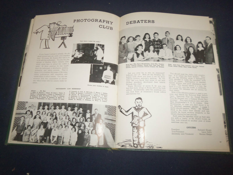 1949 CHOCLATIER HERSHEY HIGH SCHOOL YEARBOOK - HERSHEY, PENNSYLVANIA - YB 2410