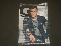 2013 OCTOBER GQ MAGAZINE - JUSTIN THEROUX COVER - B 2859