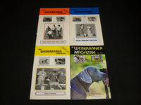 1989-2015 THE WEIMARANER DOG MAGAZINE LOT OF 36 ISSUES - O 2993J