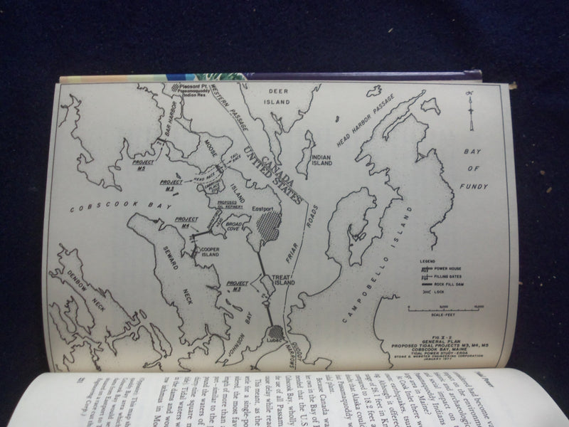 1979 TIDES AND THE PULL OF THE MOON HARDCOVER BOOK BY FRANCIS E. WYLIE - KD 8398