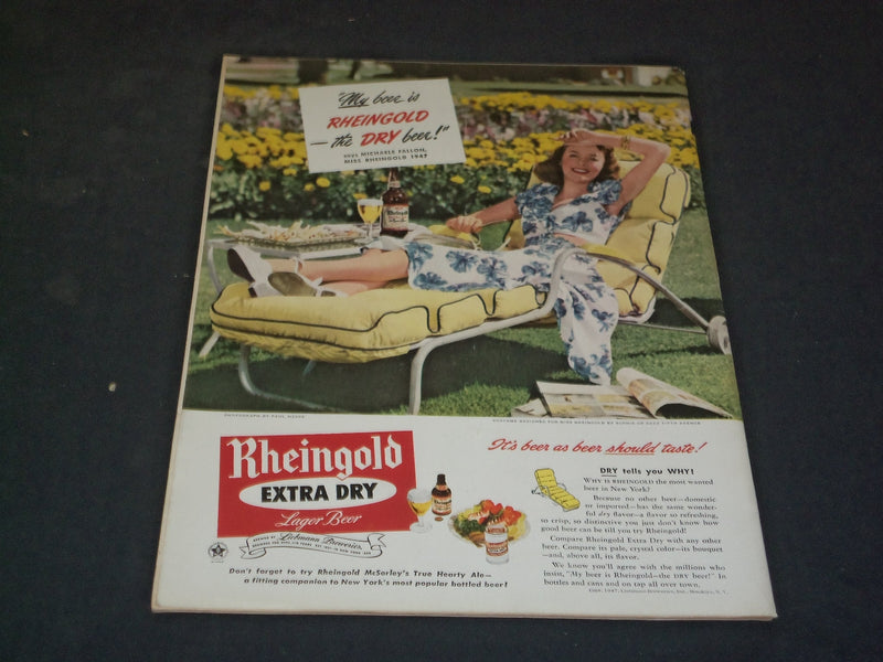 1947 JULY 12 THE NEW YORKER MAGAZINE - ILLUSTRATED COVER - NY 271