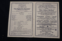 1928 NATIONAL THEATRE PROGRAMS - CHICAGO - LOT OF 7 - K 1783