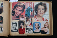 1950'S-1960'S TELEVISION STARS SCRAPBOOK -JAMES ARNESS - CHUCK CONNORS - E 24952