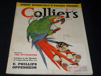 1938 AUGUST 20 COLLIER'S MAGAZINE - LAWSON WOOD COVER - E 5025