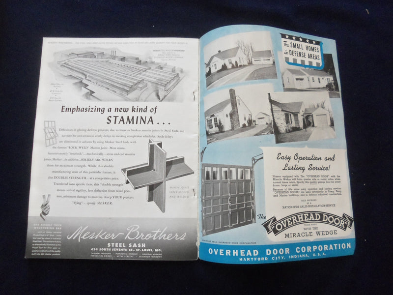 1942 APRIL THE AMERICAN BUILDER MAGAZINE - WAR MARKET ISSUE - SP 6118R