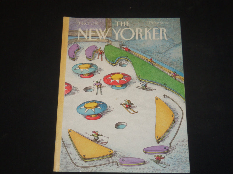 1991 FEBRUARY 4 THE NEW YORKER MAGAZINE - ILLUSTRATED COVER - NY 1469