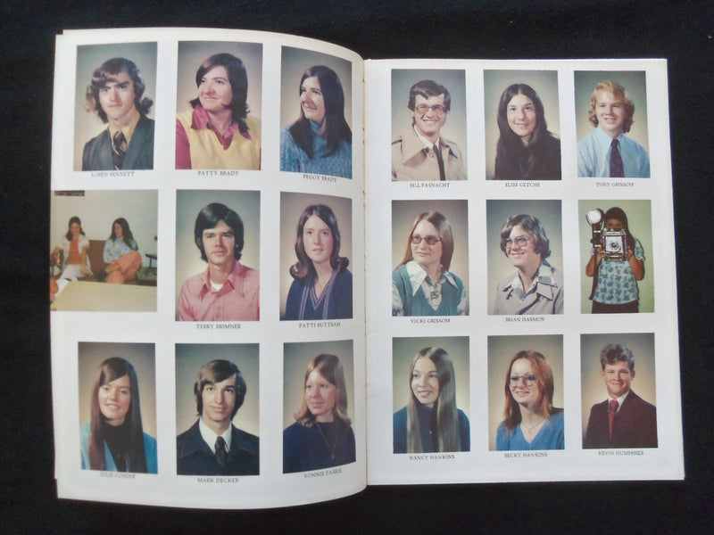 1976 KANILLIO KANSAS HIGH SCHOOL YEARBOOK - KANSAS, ILLINOIS - YB 3351