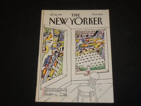 1994 FEBRUARY 28 THE NEW YORKER MAGAZINE - ILLUSTRATED COVER - NY 1623