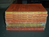 1931-33 HARPER'S MONTHLY MAGAZINE - LOT OF 10-STORIES & ILLUSTRATIONS - WR 1000E