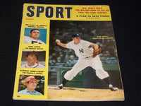 1958 OCTOBER SPORT MAGAZINE - BOB TURLEY COVER - E 242