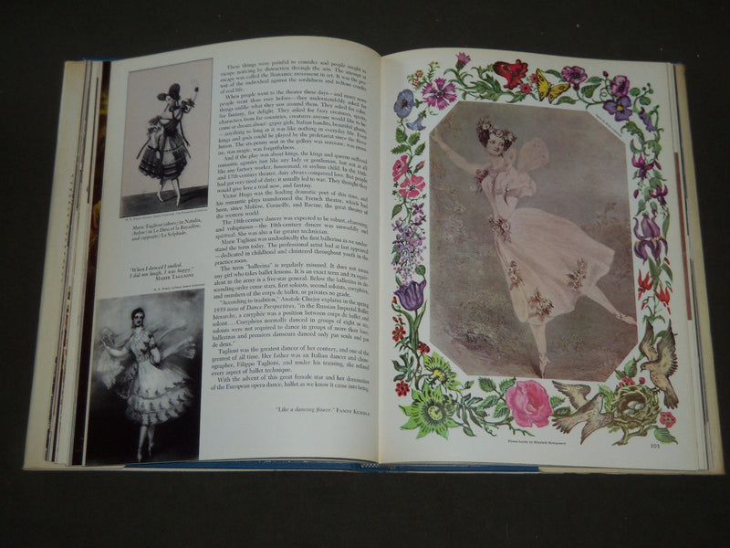 1963 THE BOOK OF DANCE BY AGNES DE MILLE HARDCOVER BOOK - I 396