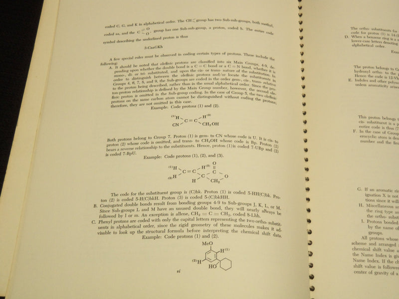 1962-1963 NMR HIGH RESOLUTION SPECTRA CATALOGS VOLUME 1 & 2 - SPIRAL - R 732F