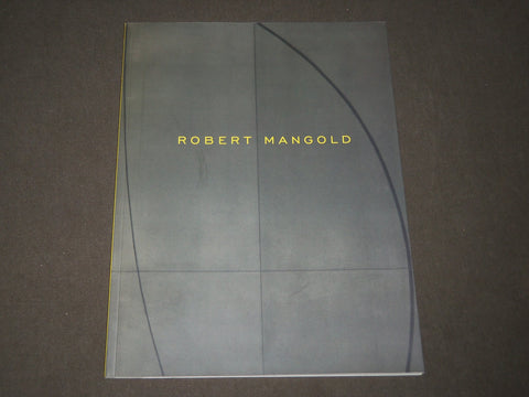 2004 ROBERT MANGOLD COLUMN PAINTINGS PACE WILDENSTEIN CATALOG - KD 5022