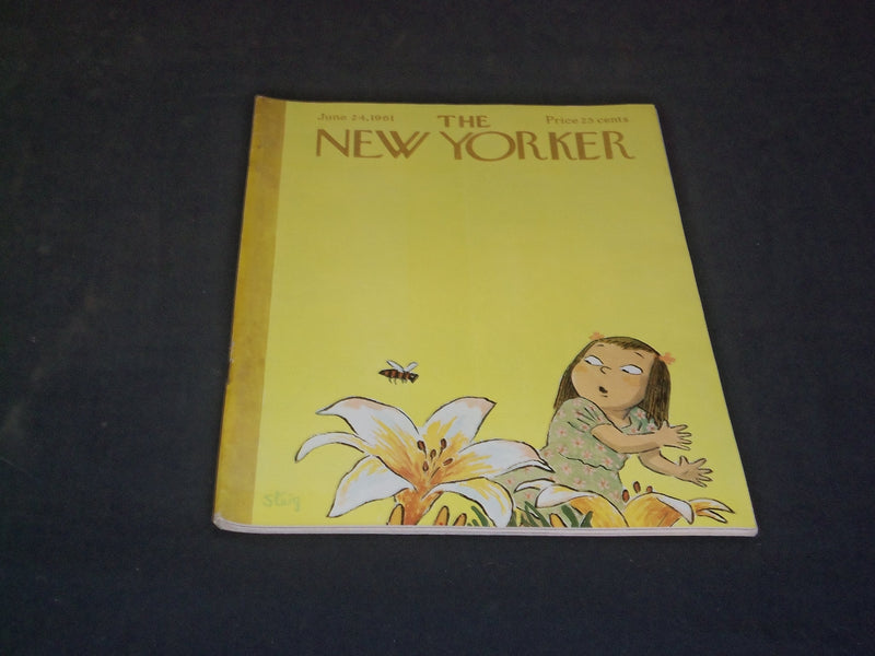 1961 JUNE 24 THE NEW YORKER MAGAZINE - ILLUSTRATED COVER - NY 775
