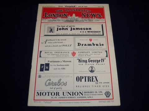 1958 JULY 5 ILLUSTRATED LONDON NEWS MAGAZINE - SALISBURY CATHEDRAL - E 8027
