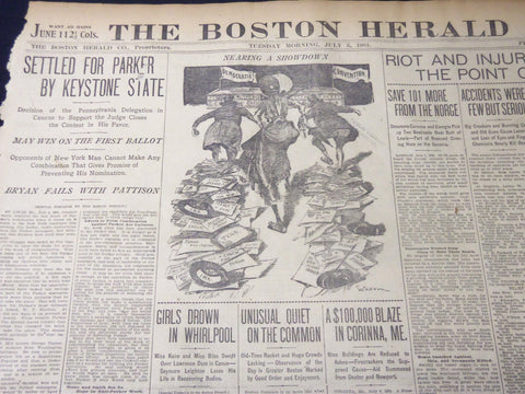 1904 JULY 5 THE BOSTON HERALD - SAVE 101 MORE FROM THE NORGE - BH 44