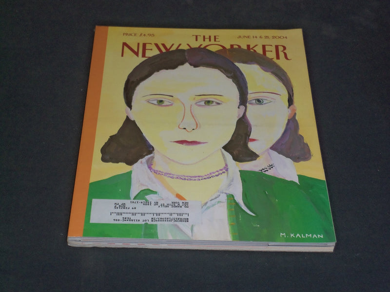 2004 JUNE 14 & 21 THE NEW YORKER MAGAZINE - ILLUSTRATED COVER - NY 2005