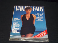 1989 APRIL VANITY FAIR MAGAZINE - MELANIE GRIFFITH FRONT COVER - E 13125