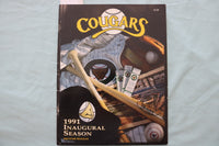 1991 KANE COUNTY COUGARS INAUGURAL SEASON SOUVENIR PROGRAM - K 3397