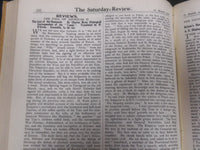 1918 SATURDAY REVIEW 2 BOUND VOLUMES - COMPLETE YR- PUBLISHED IN LONDON - R 1118