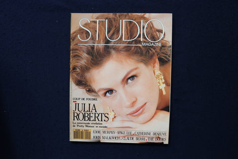 1990 DECEMBER STUDIO MAGAZINE - JULIA ROBERTS COVER - FRENCH - E 18479