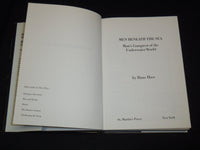 1975 MEN BENEATH THE SEA HARDCOVER BOOK BY HANS HASS - KD 7746