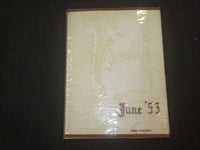 1953 HENRY SNYDER HIGH SCHOOL YEARBOOK - JERSEY CITY, NEW JERSEY - YB 2213
