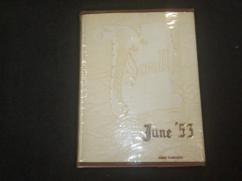 1953 HENRY SNYDER HIGH SCHOOL YEARBOOK - JERSEY CITY, NEW JERSEY - YB 2213