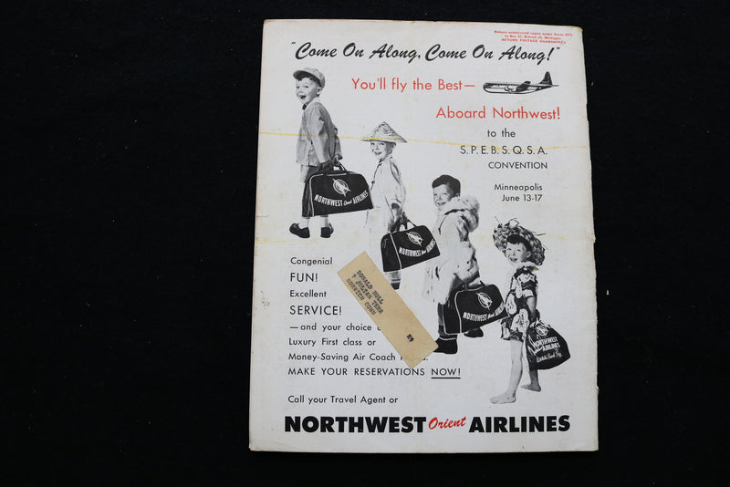 1956 MARCH THE HARMONIZER MAGAZINE - MINNEAPOLIS, MN COVER - SP 4925T